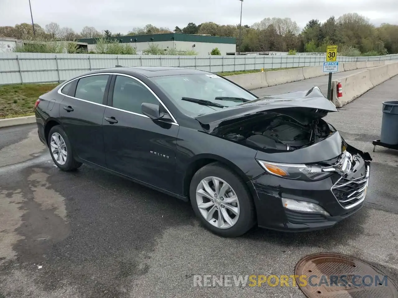 4 Photograph of a damaged car 1G1ZD5ST4RF240400 CHEVROLET MALIBU 2024