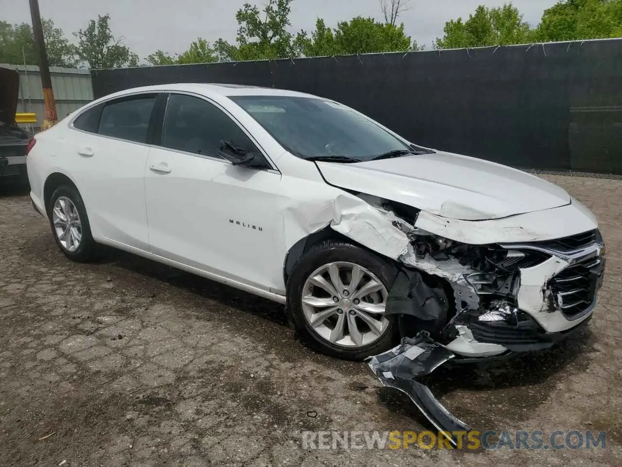 4 Photograph of a damaged car 1G1ZD5ST5RF106348 CHEVROLET MALIBU 2024