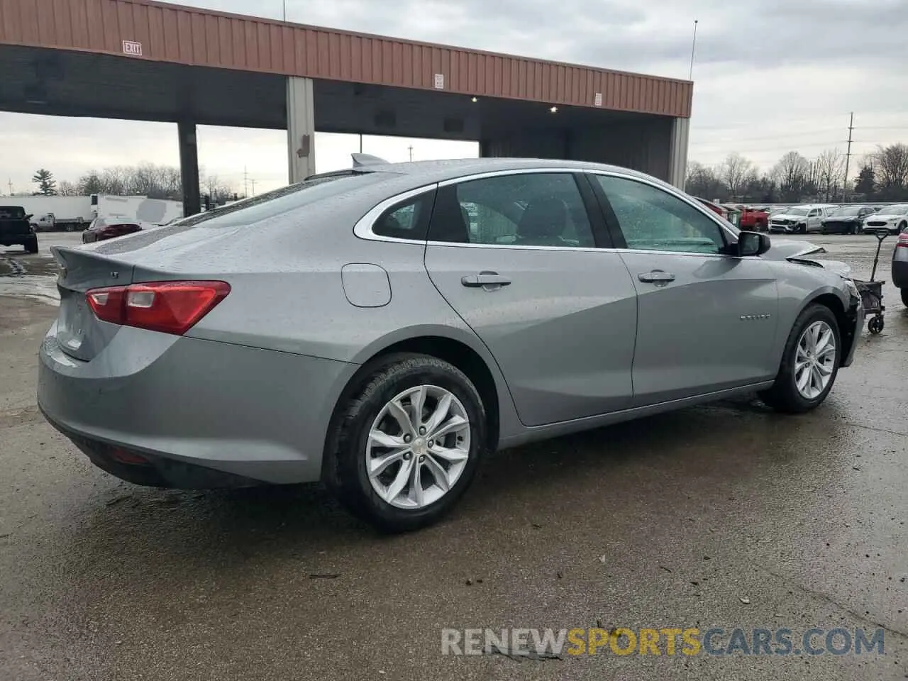 3 Photograph of a damaged car 1G1ZD5ST5RF110657 CHEVROLET MALIBU 2024