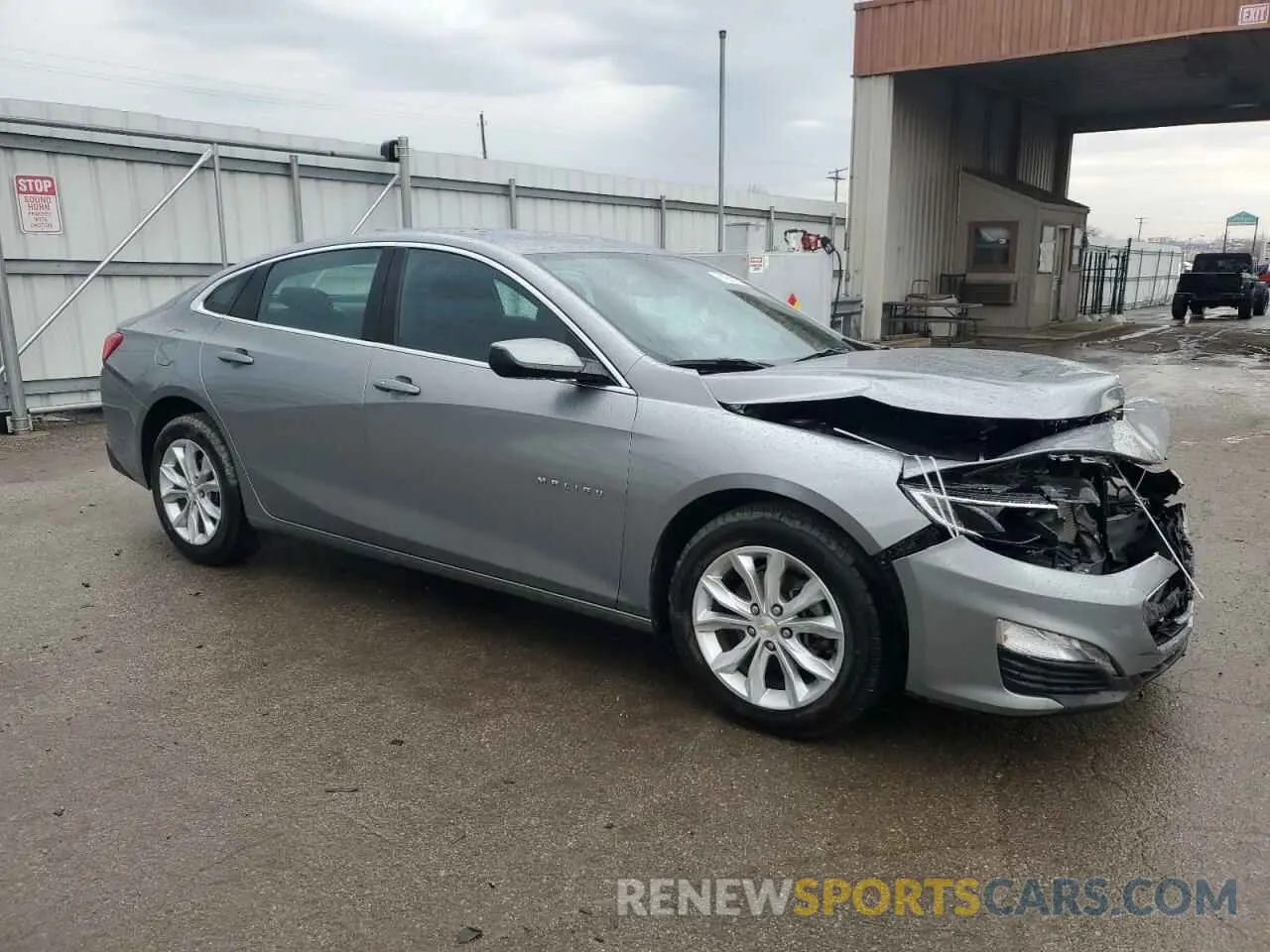 4 Photograph of a damaged car 1G1ZD5ST5RF110657 CHEVROLET MALIBU 2024