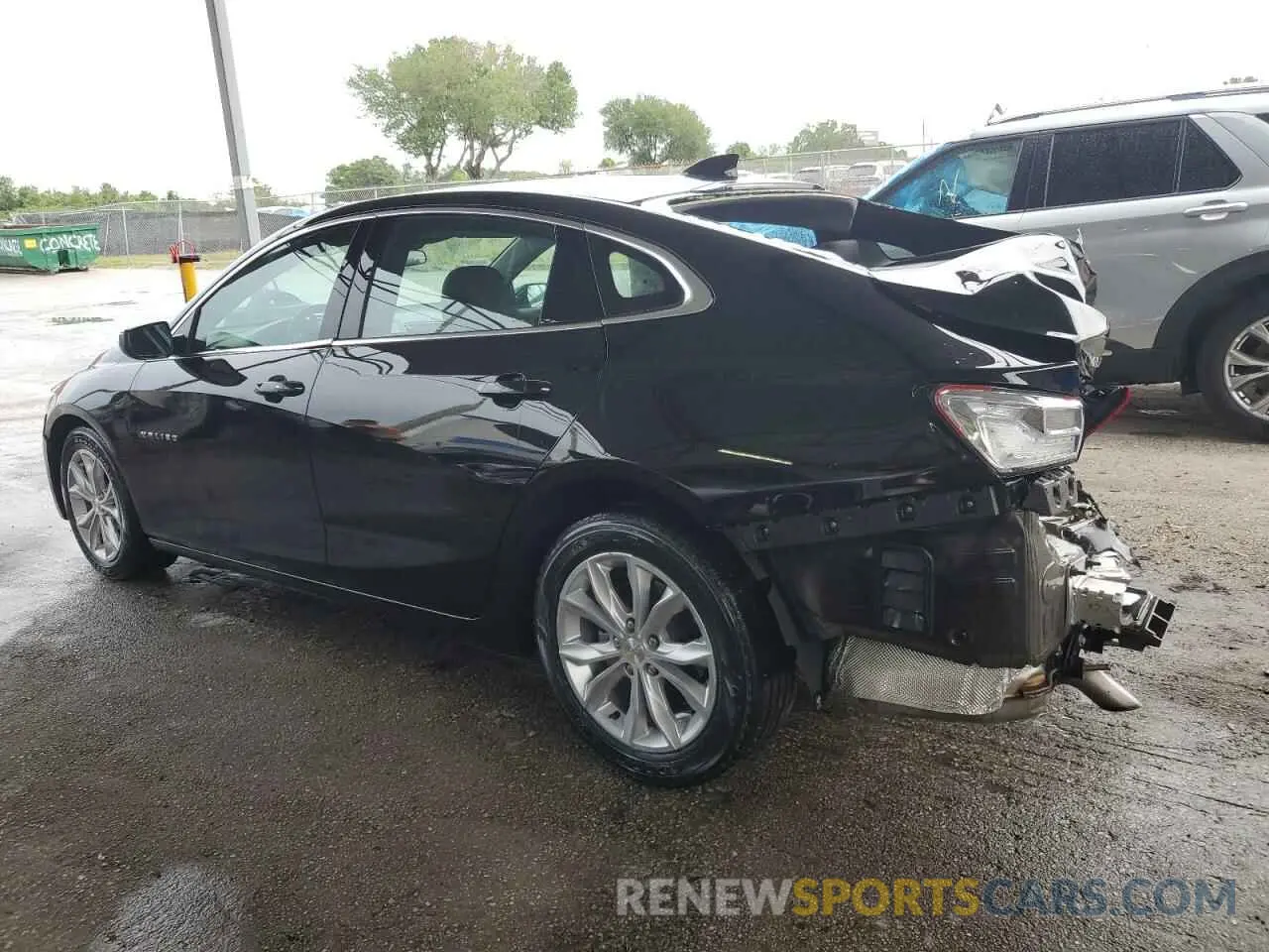 2 Photograph of a damaged car 1G1ZD5ST5RF119813 CHEVROLET MALIBU 2024