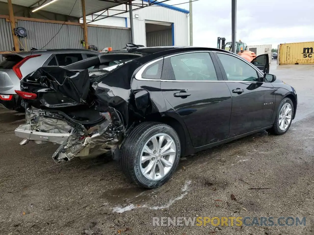 3 Photograph of a damaged car 1G1ZD5ST5RF119813 CHEVROLET MALIBU 2024