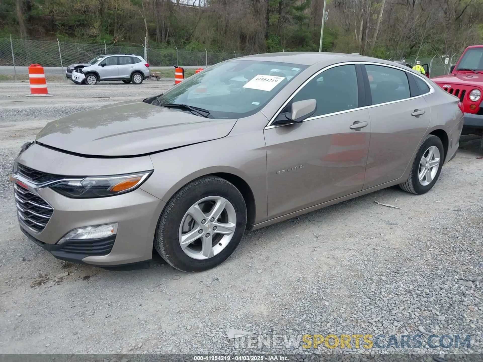 2 Photograph of a damaged car 1G1ZD5ST5RF121092 CHEVROLET MALIBU 2024