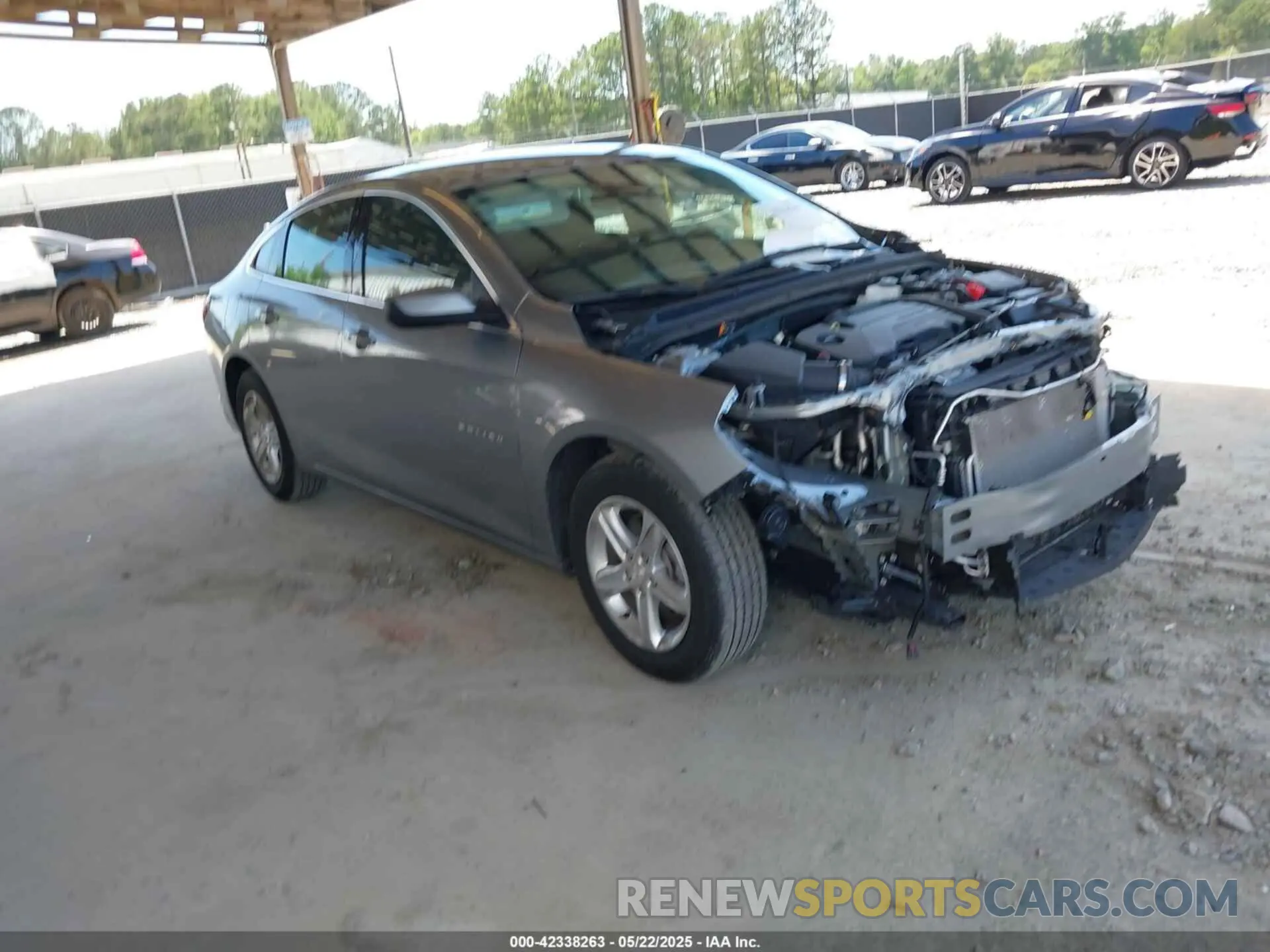 1 Photograph of a damaged car 1G1ZD5ST5RF126440 CHEVROLET MALIBU 2024