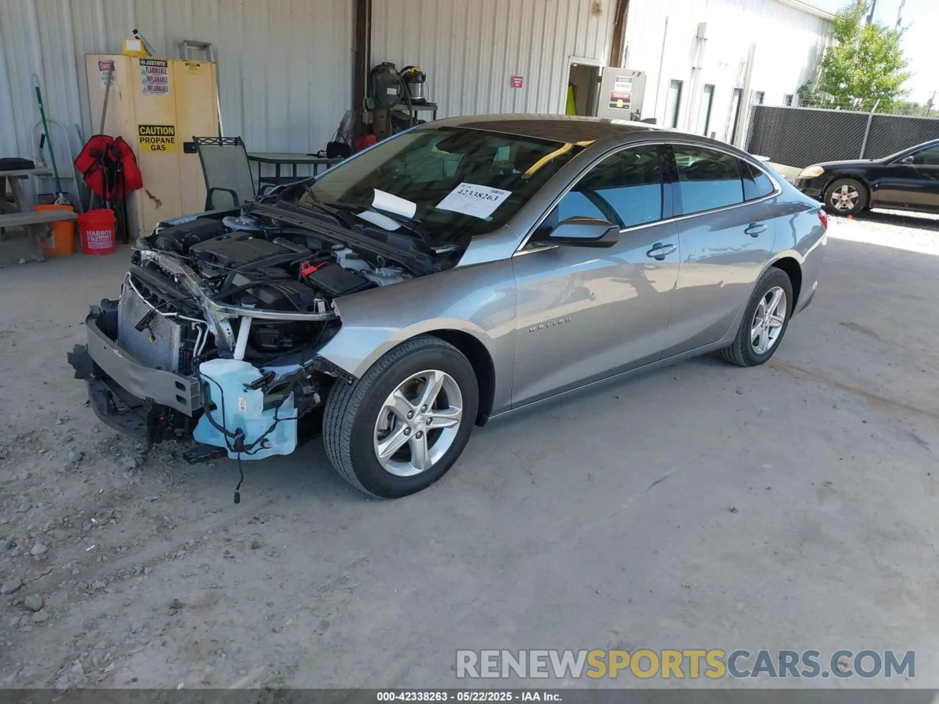 2 Photograph of a damaged car 1G1ZD5ST5RF126440 CHEVROLET MALIBU 2024