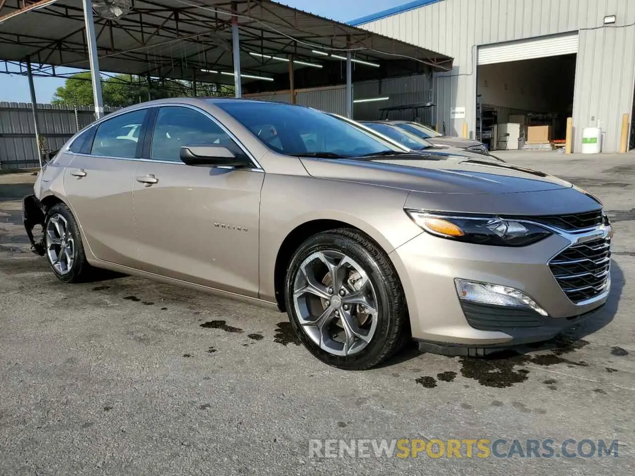 4 Photograph of a damaged car 1G1ZD5ST5RF130603 CHEVROLET MALIBU 2024