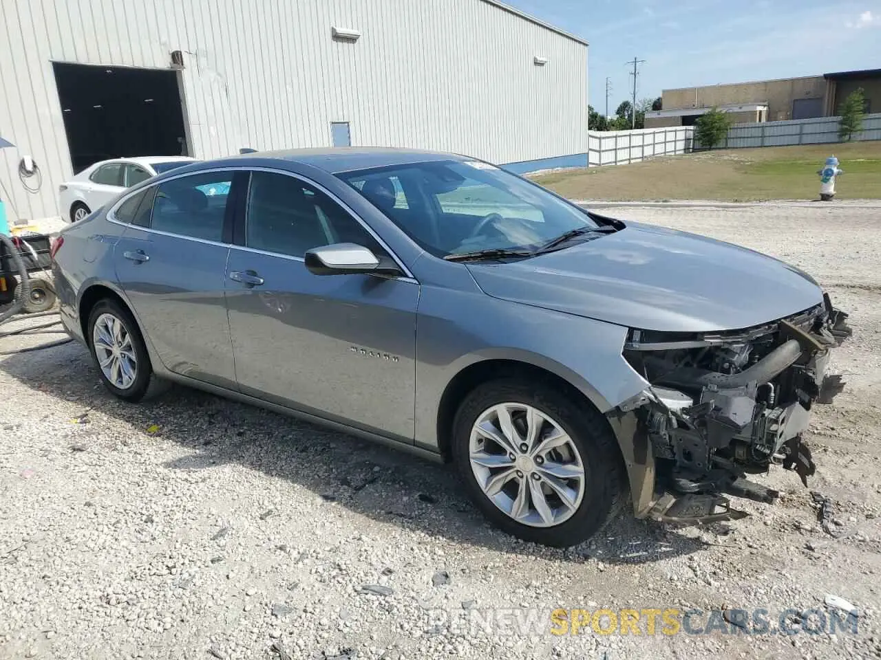 4 Photograph of a damaged car 1G1ZD5ST5RF131721 CHEVROLET MALIBU 2024