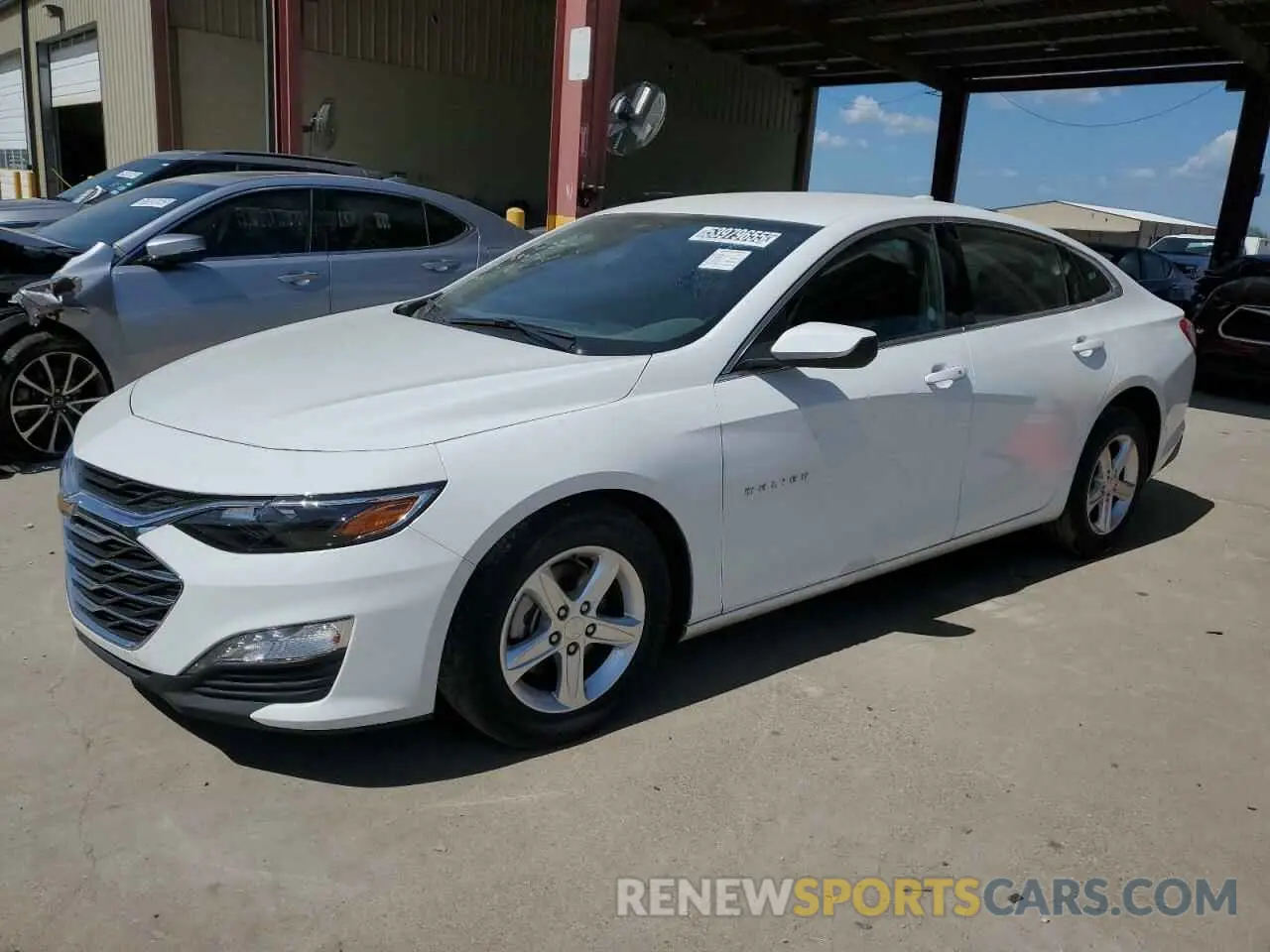 1 Photograph of a damaged car 1G1ZD5ST5RF133274 CHEVROLET MALIBU 2024