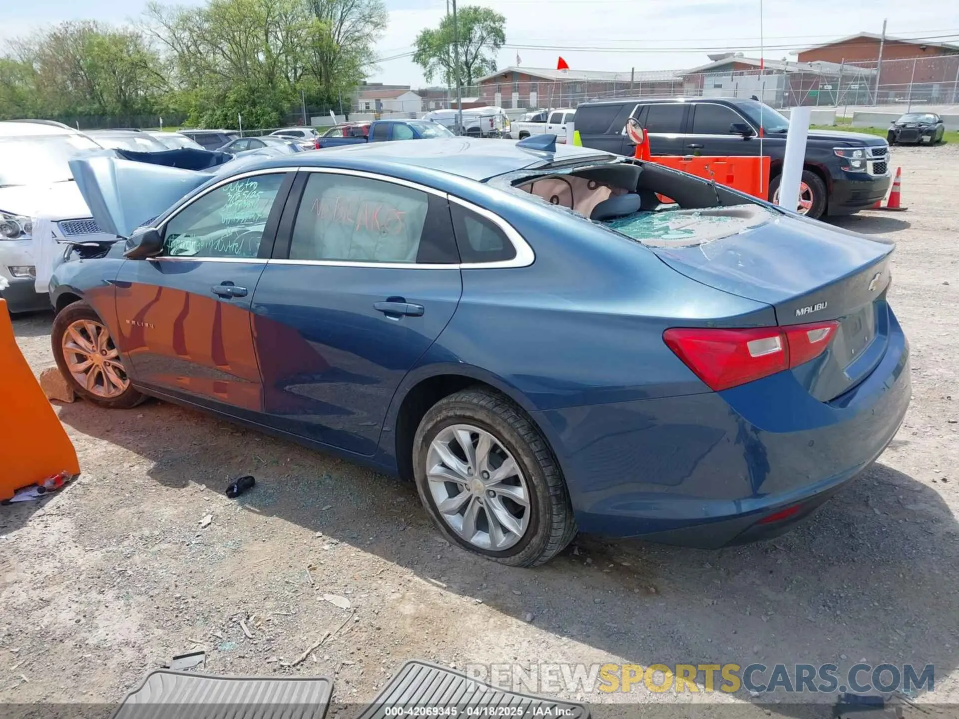 14 Photograph of a damaged car 1G1ZD5ST5RF133727 CHEVROLET MALIBU 2024
