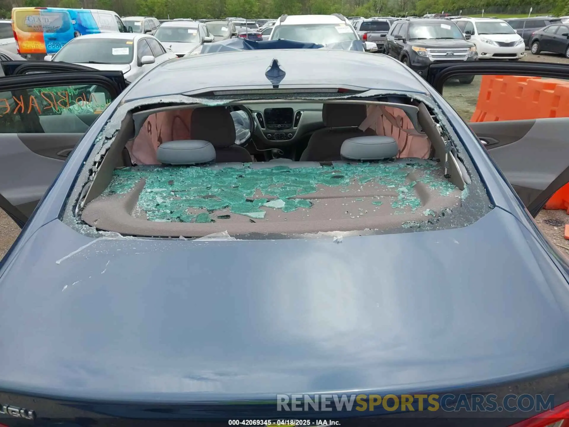 6 Photograph of a damaged car 1G1ZD5ST5RF133727 CHEVROLET MALIBU 2024