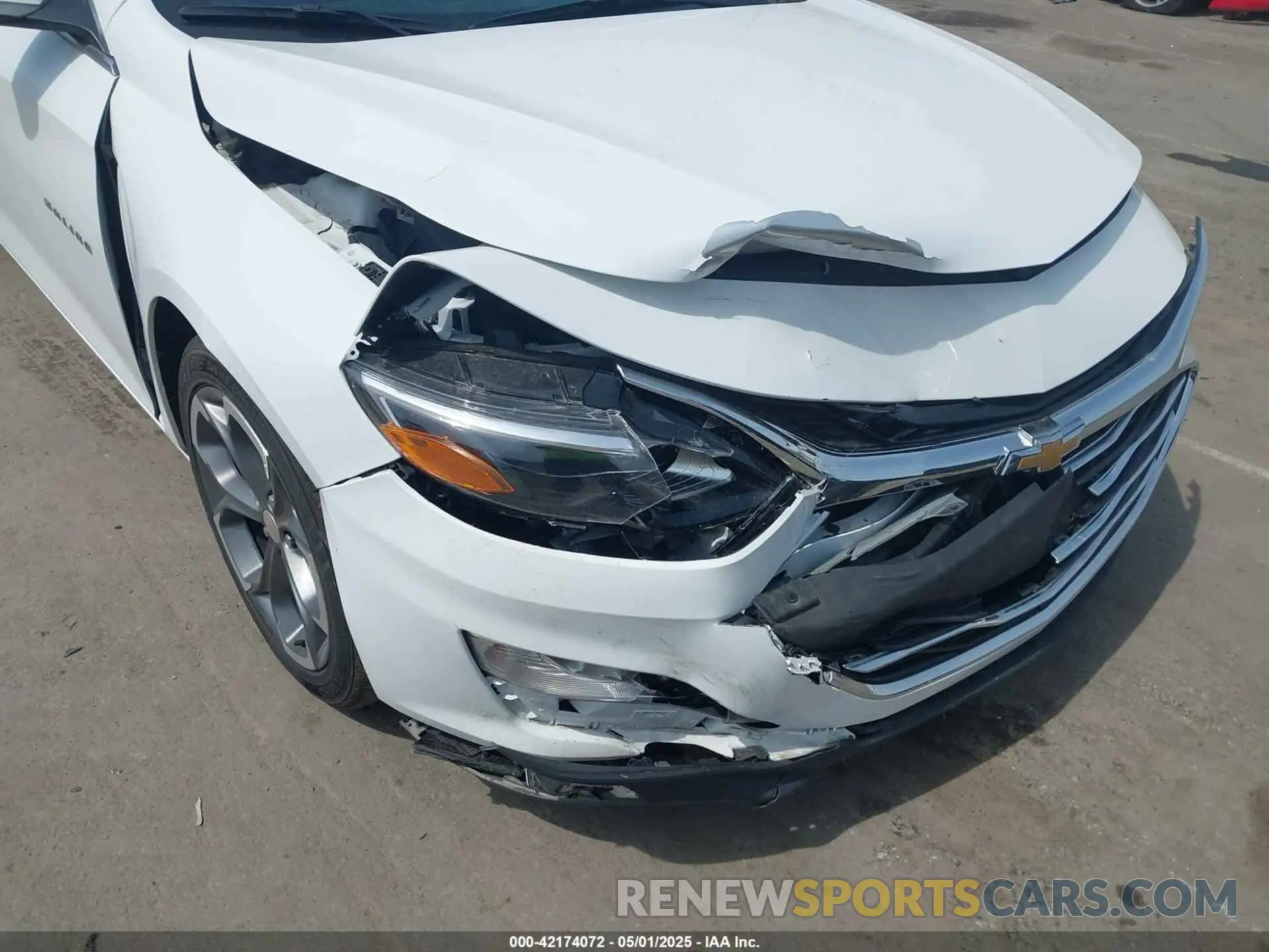 6 Photograph of a damaged car 1G1ZD5ST5RF140452 CHEVROLET MALIBU 2024