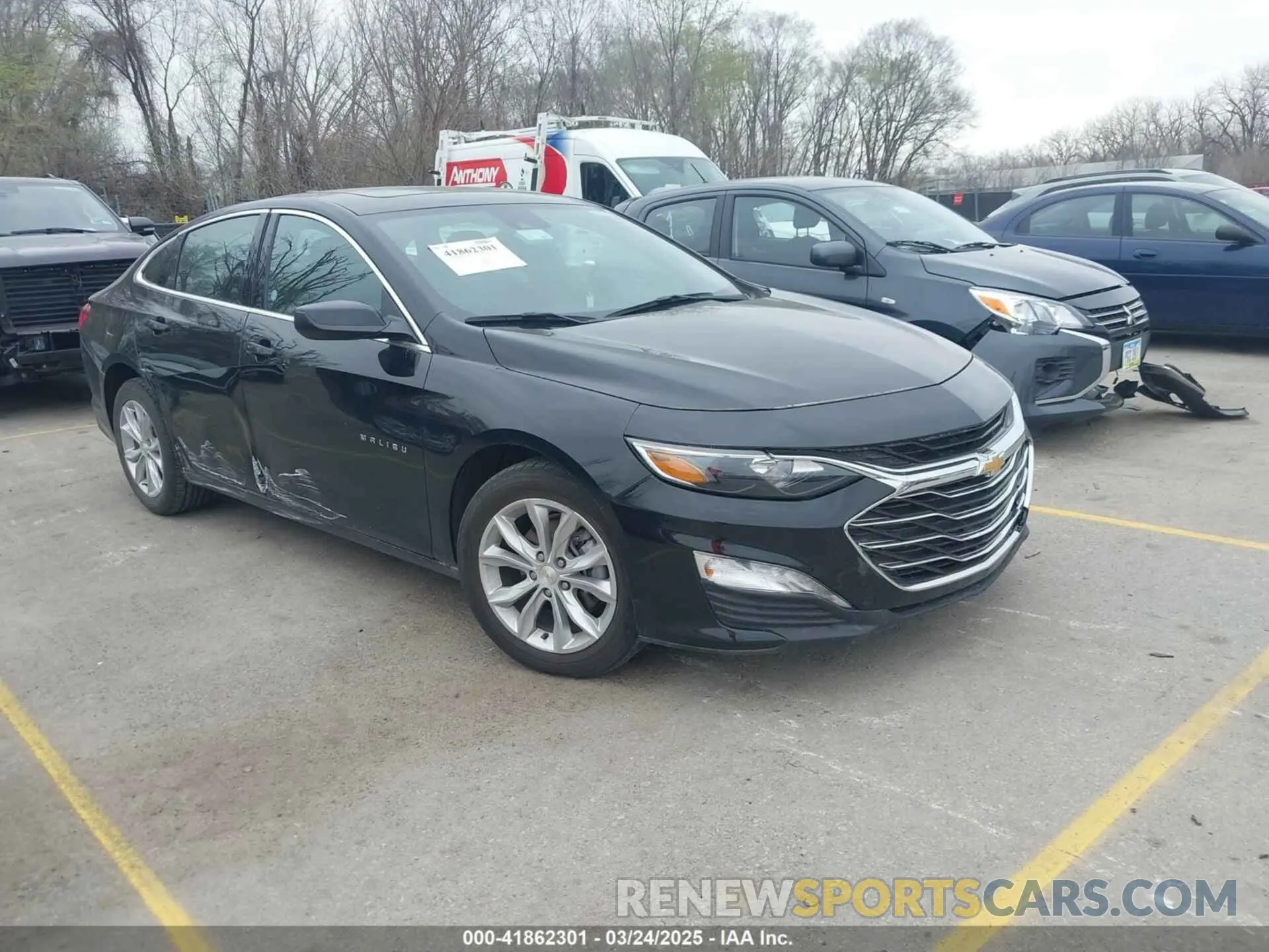 1 Photograph of a damaged car 1G1ZD5ST5RF144548 CHEVROLET MALIBU 2024