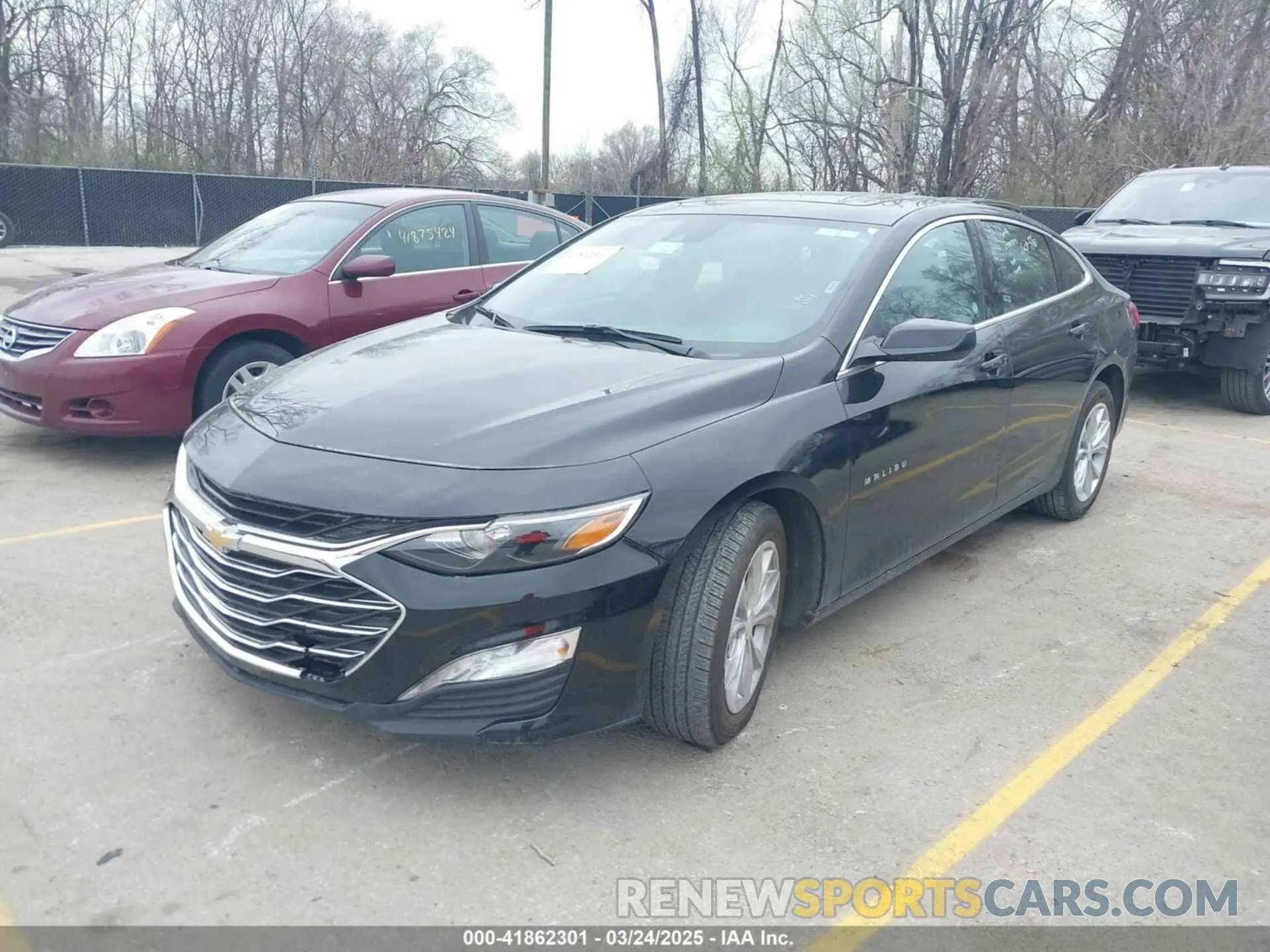 2 Photograph of a damaged car 1G1ZD5ST5RF144548 CHEVROLET MALIBU 2024