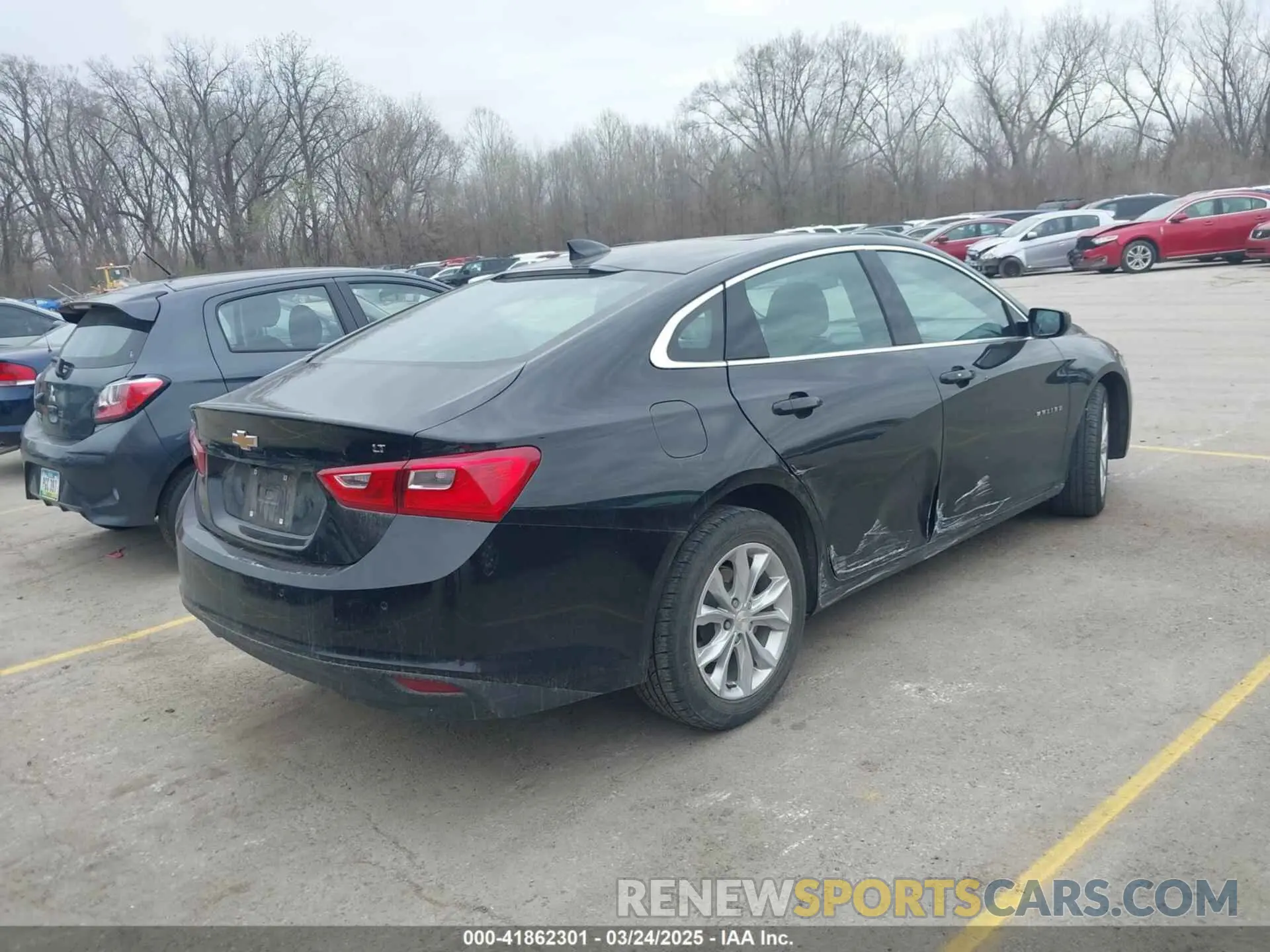 4 Photograph of a damaged car 1G1ZD5ST5RF144548 CHEVROLET MALIBU 2024