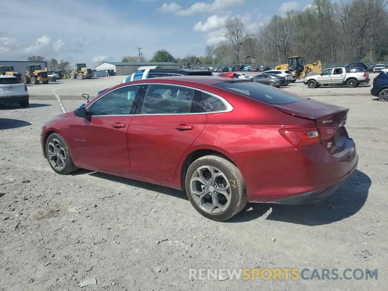 2 Photograph of a damaged car 1G1ZD5ST5RF144727 CHEVROLET MALIBU 2024