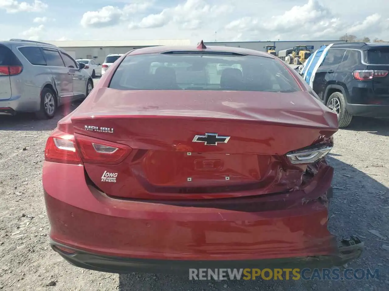 6 Photograph of a damaged car 1G1ZD5ST5RF144727 CHEVROLET MALIBU 2024