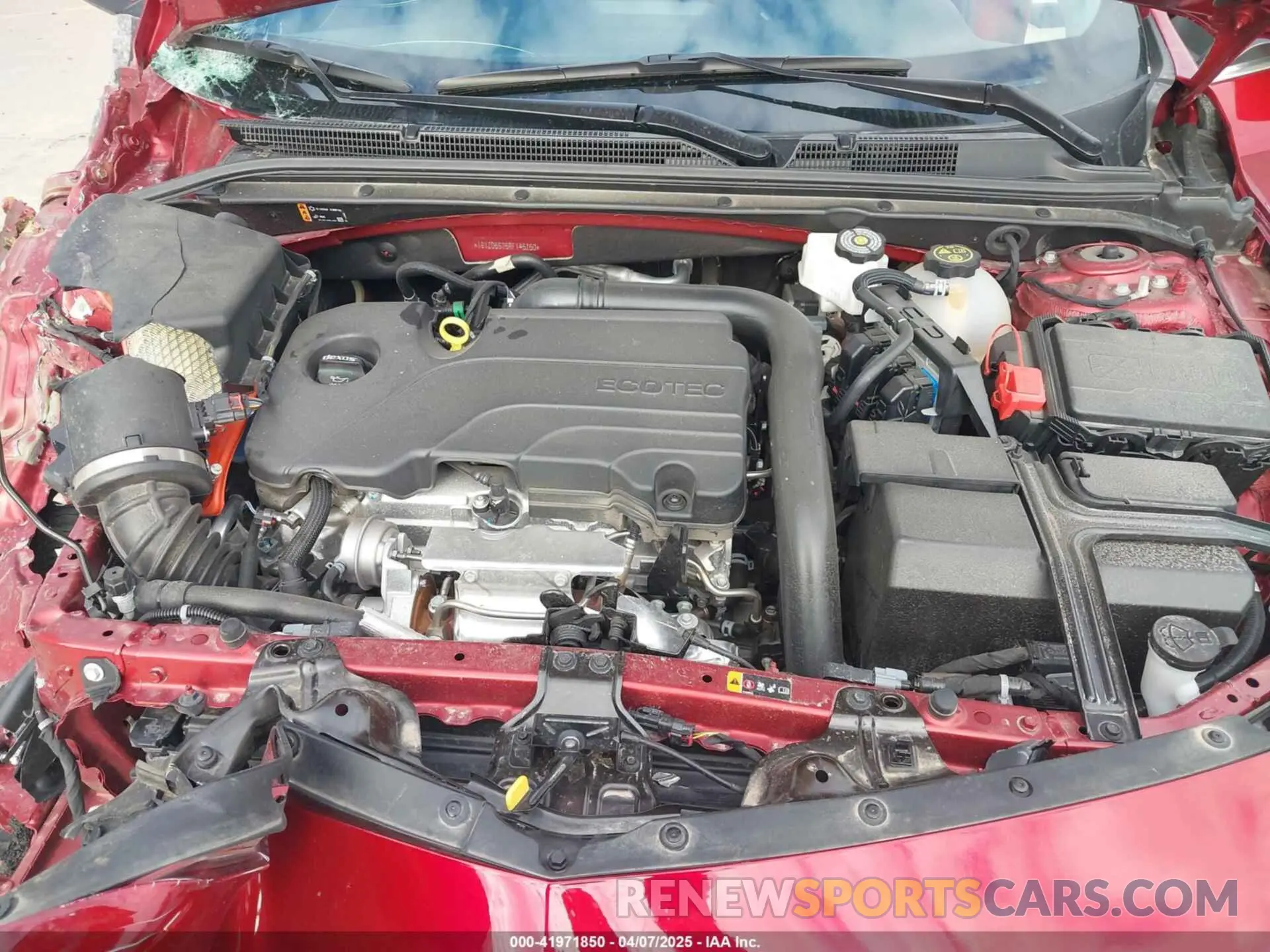 10 Photograph of a damaged car 1G1ZD5ST5RF145750 CHEVROLET MALIBU 2024