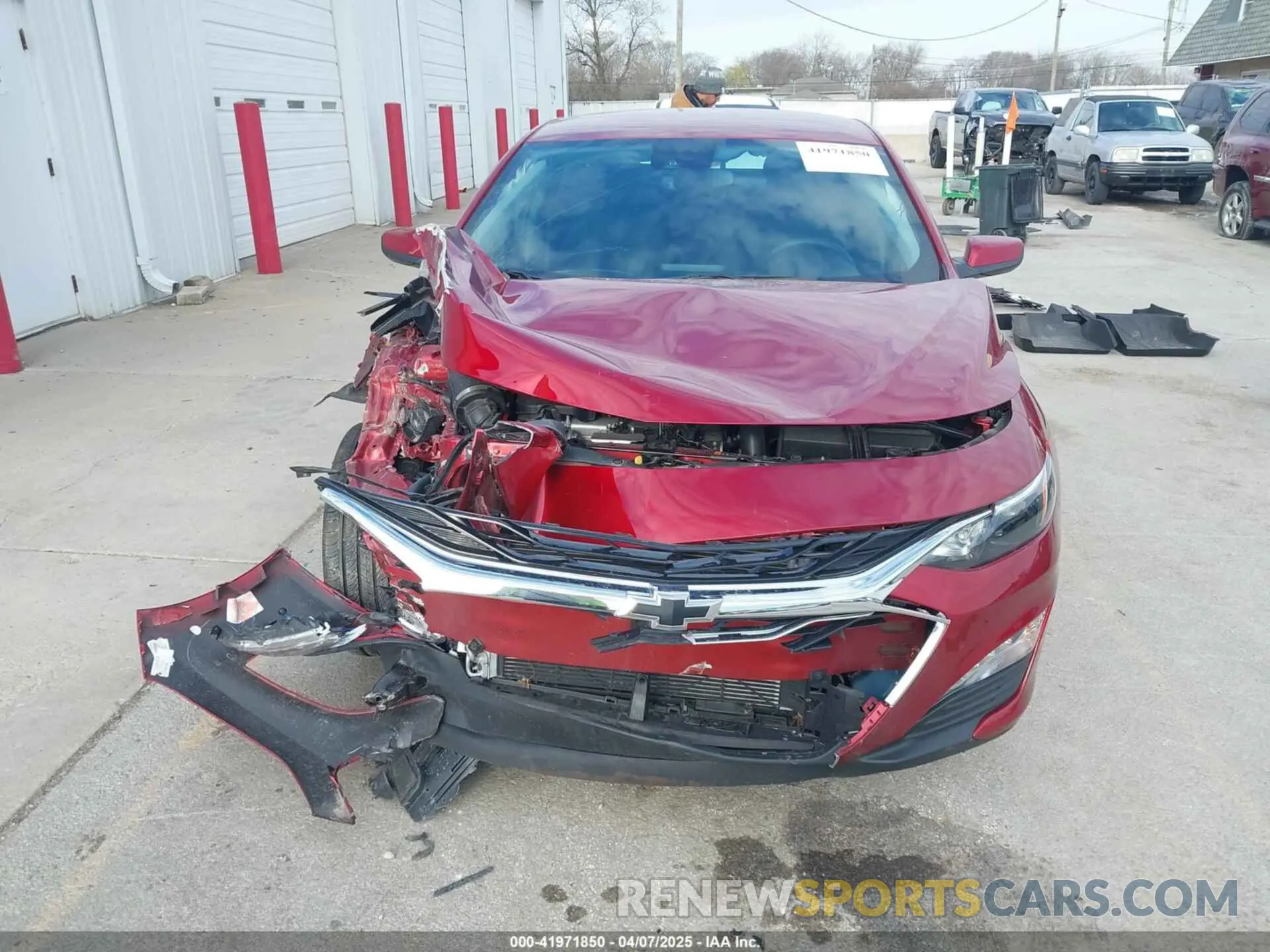 13 Photograph of a damaged car 1G1ZD5ST5RF145750 CHEVROLET MALIBU 2024