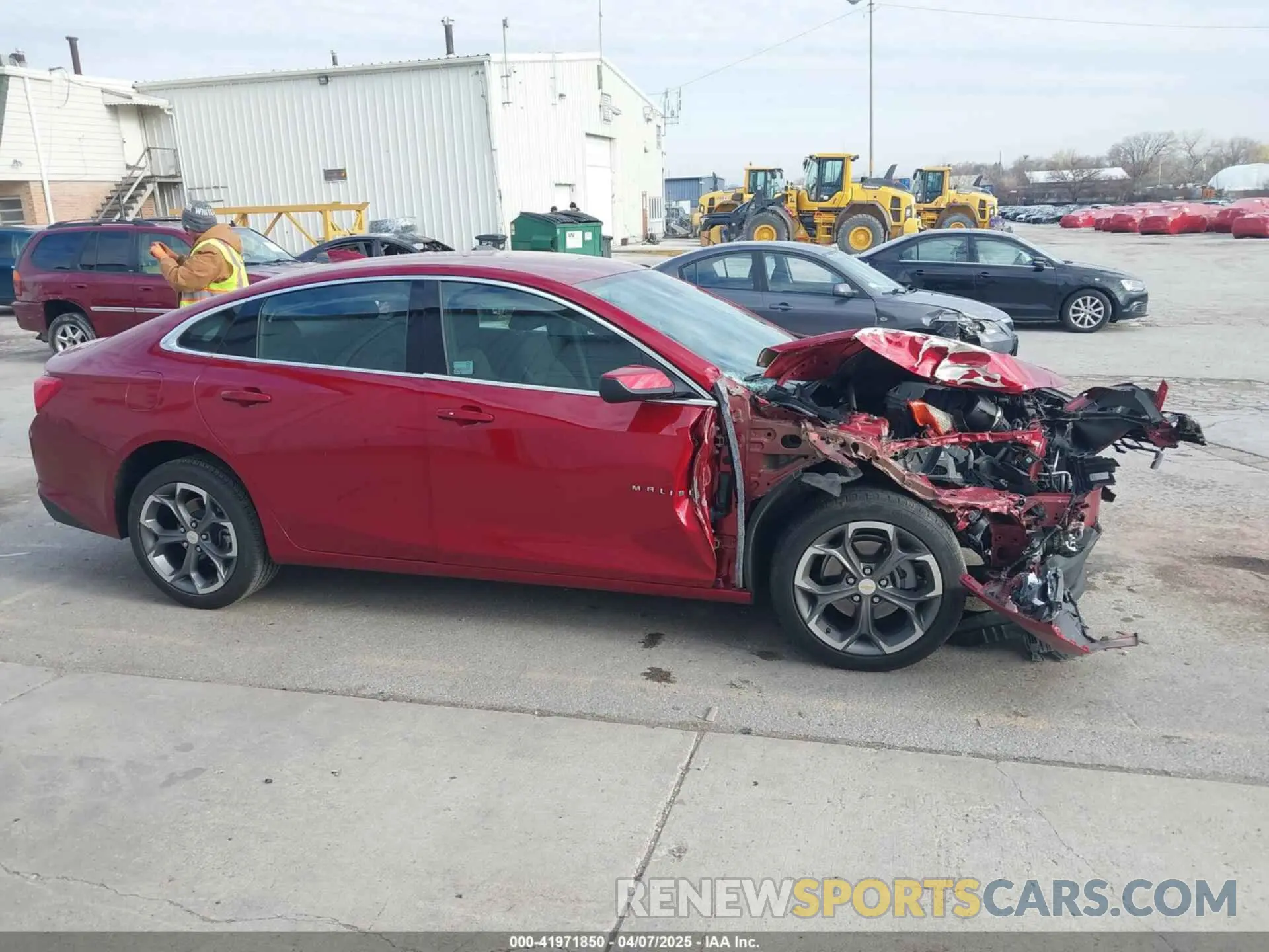 14 Photograph of a damaged car 1G1ZD5ST5RF145750 CHEVROLET MALIBU 2024