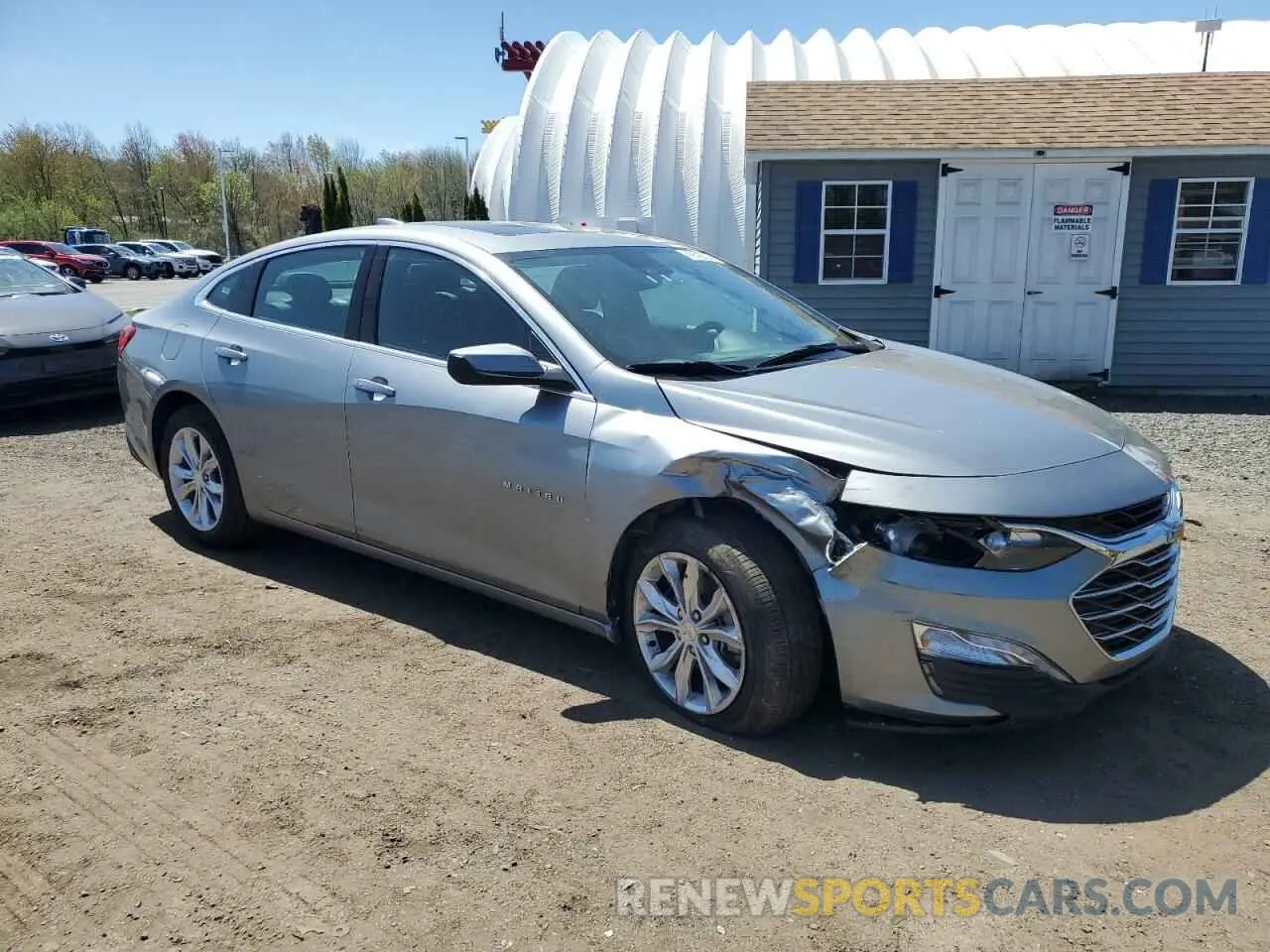 4 Photograph of a damaged car 1G1ZD5ST5RF150883 CHEVROLET MALIBU 2024