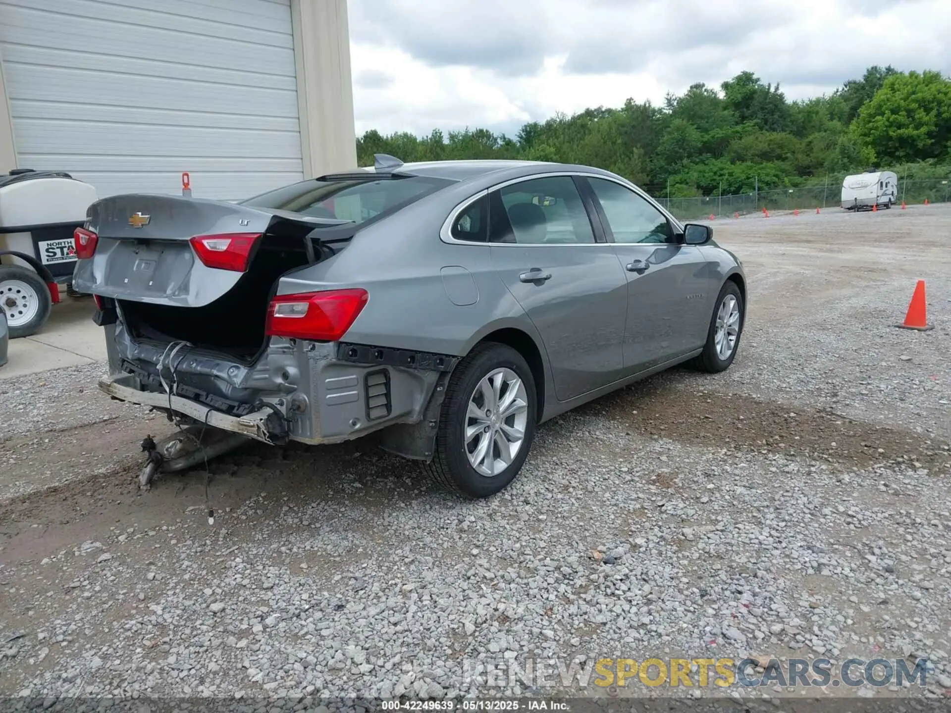 4 Photograph of a damaged car 1G1ZD5ST5RF153721 CHEVROLET MALIBU 2024