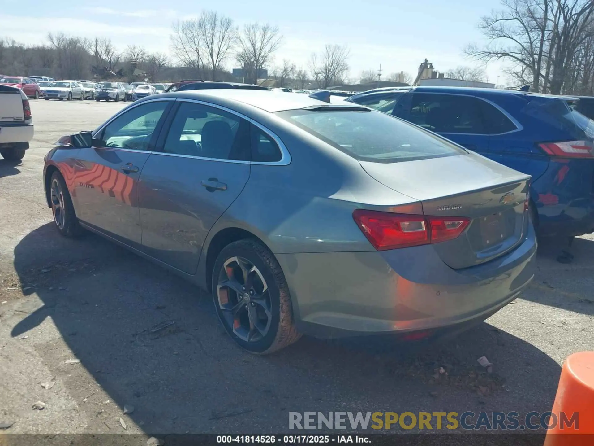 3 Photograph of a damaged car 1G1ZD5ST5RF153931 CHEVROLET MALIBU 2024