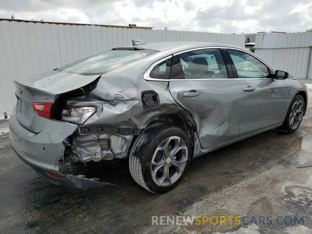 3 Photograph of a damaged car 1G1ZD5ST5RF168283 CHEVROLET MALIBU 2024