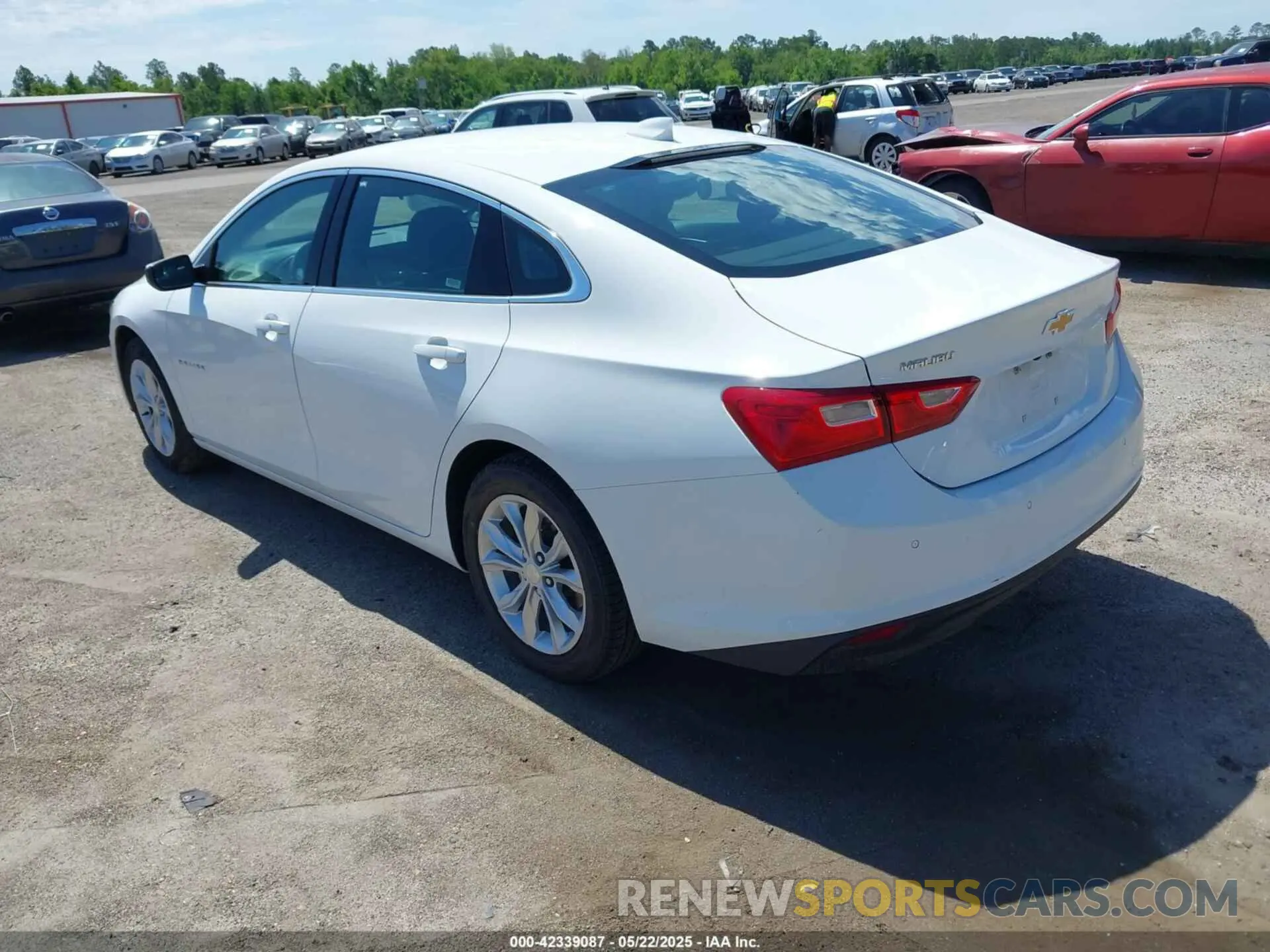 3 Photograph of a damaged car 1G1ZD5ST5RF176173 CHEVROLET MALIBU 2024