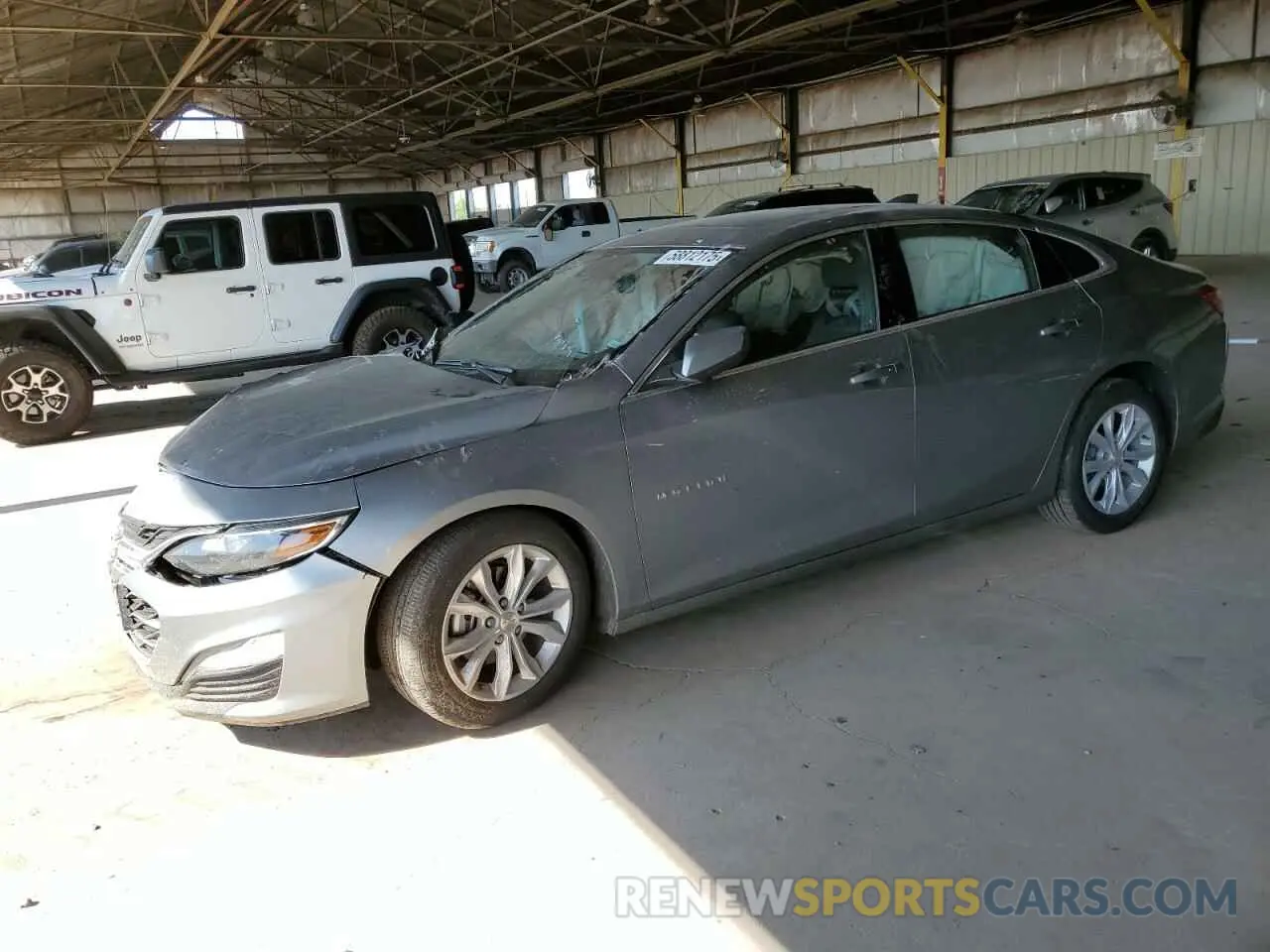 1 Photograph of a damaged car 1G1ZD5ST5RF183348 CHEVROLET MALIBU 2024