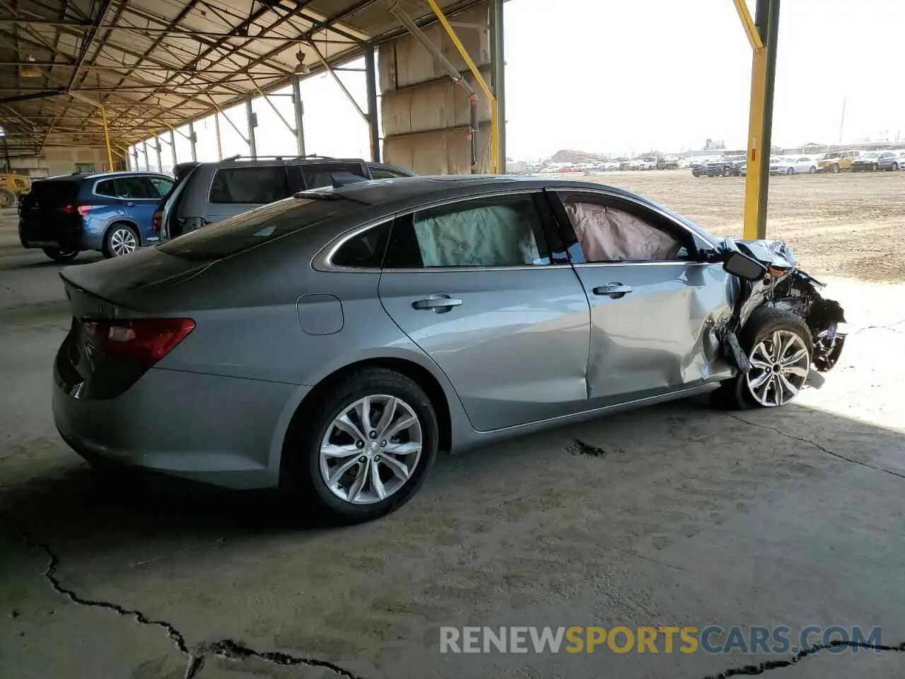 3 Photograph of a damaged car 1G1ZD5ST5RF183348 CHEVROLET MALIBU 2024