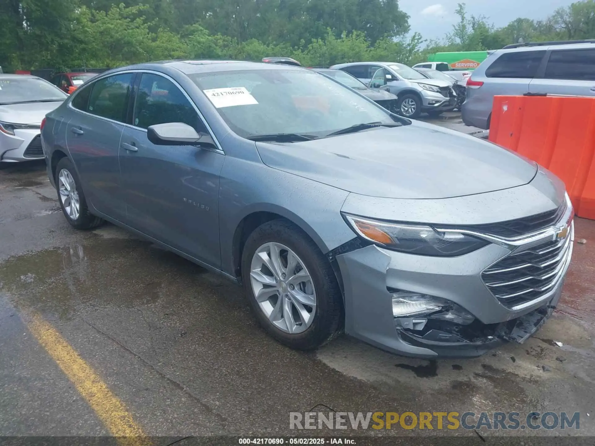1 Photograph of a damaged car 1G1ZD5ST5RF185519 CHEVROLET MALIBU 2024