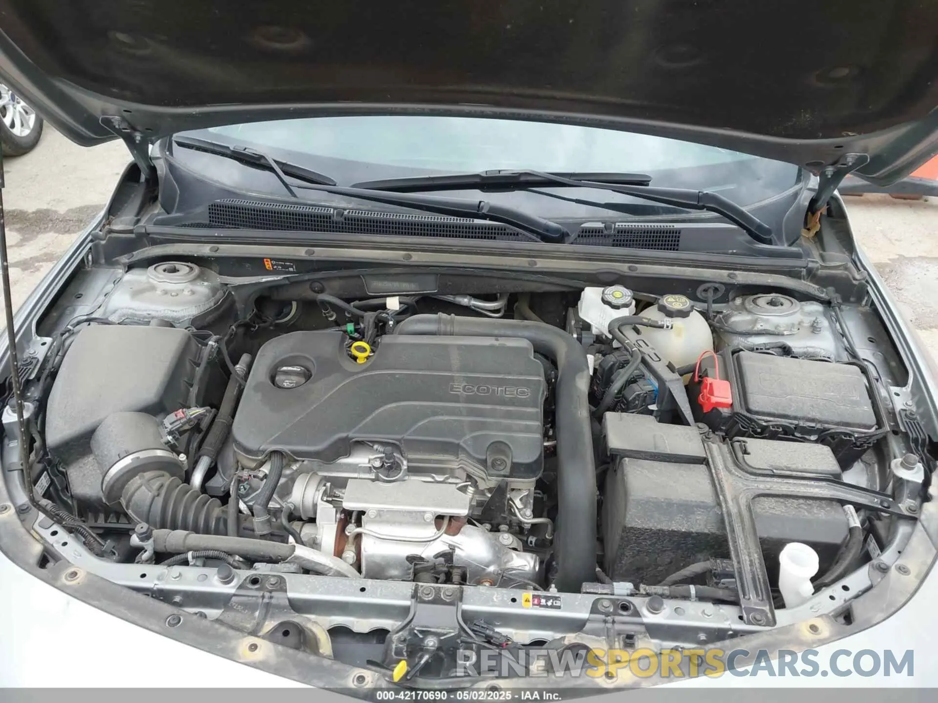 10 Photograph of a damaged car 1G1ZD5ST5RF185519 CHEVROLET MALIBU 2024