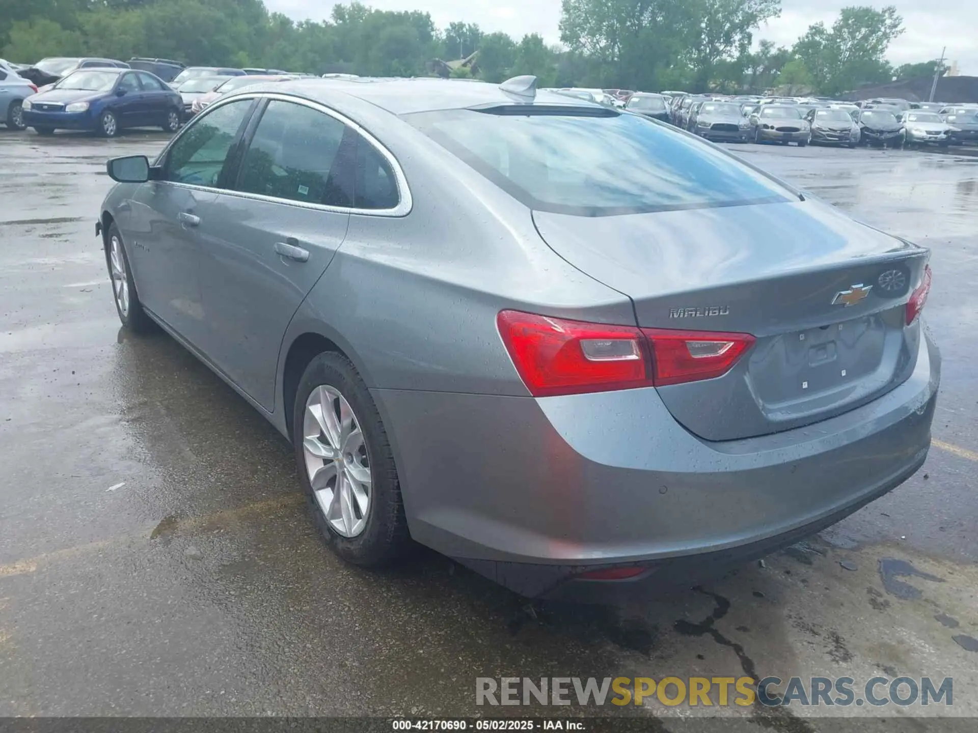 3 Photograph of a damaged car 1G1ZD5ST5RF185519 CHEVROLET MALIBU 2024
