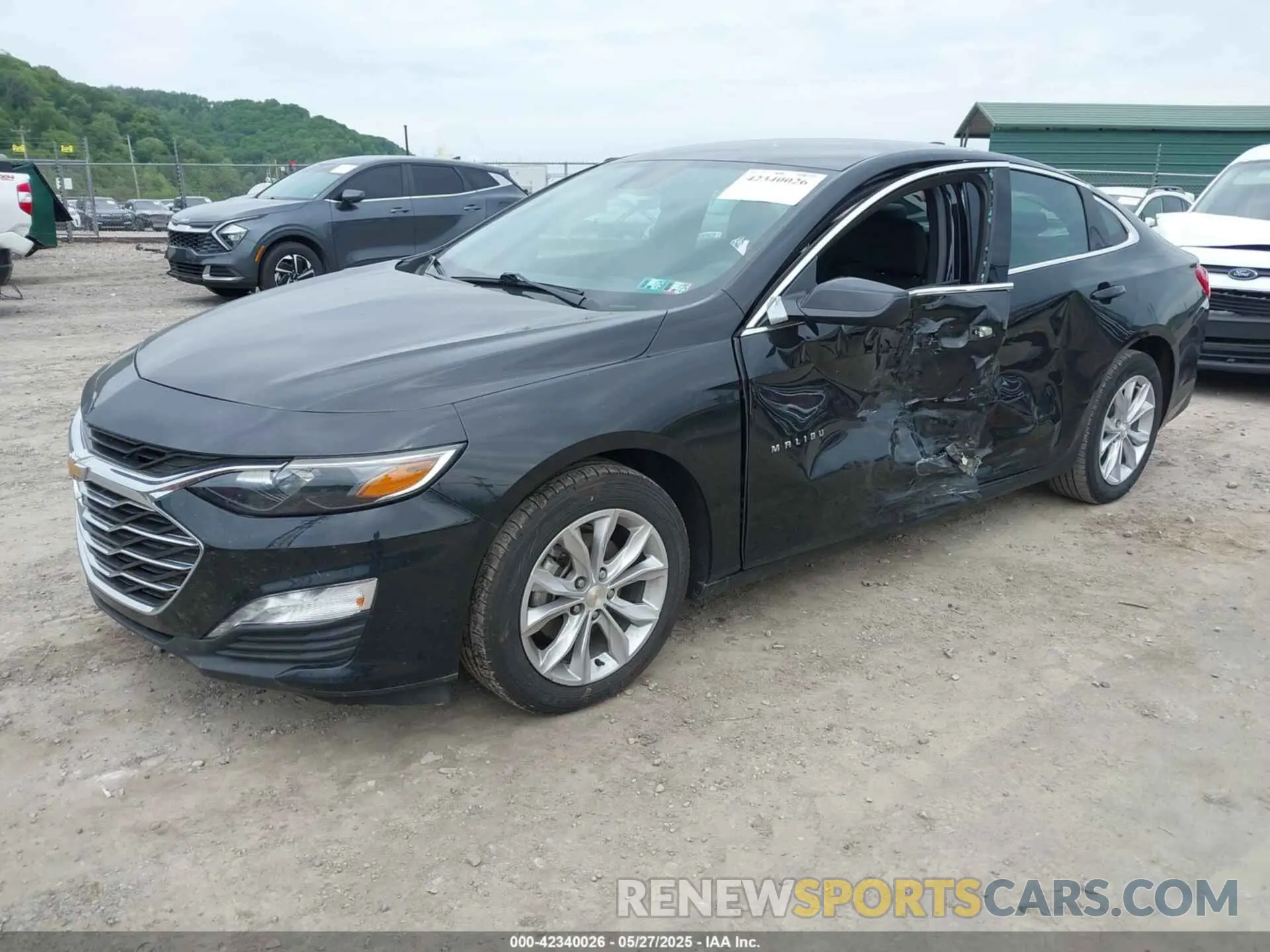 2 Photograph of a damaged car 1G1ZD5ST5RF197394 CHEVROLET MALIBU 2024