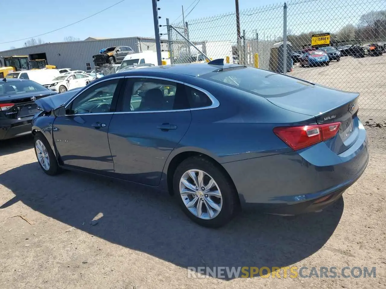 2 Photograph of a damaged car 1G1ZD5ST5RF205395 CHEVROLET MALIBU 2024