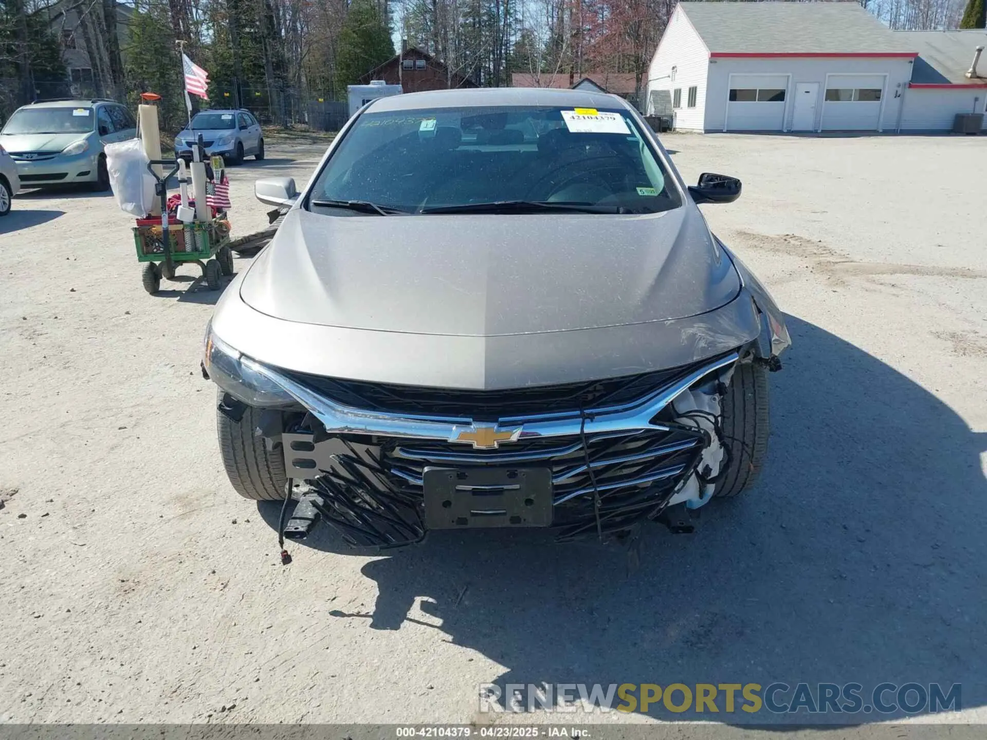 12 Photograph of a damaged car 1G1ZD5ST5RF207342 CHEVROLET MALIBU 2024