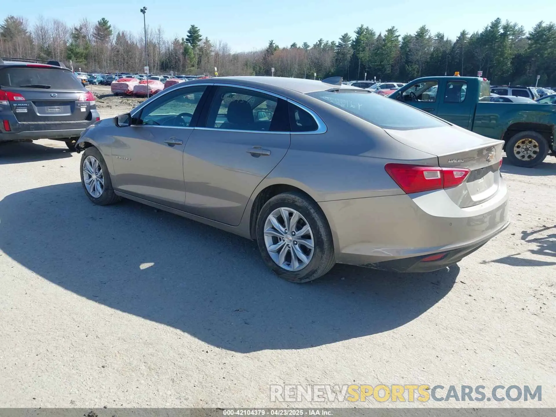 3 Photograph of a damaged car 1G1ZD5ST5RF207342 CHEVROLET MALIBU 2024