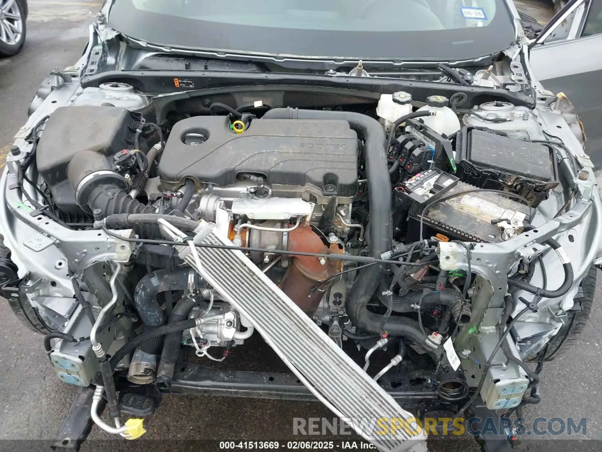 10 Photograph of a damaged car 1G1ZD5ST5RF218146 CHEVROLET MALIBU 2024