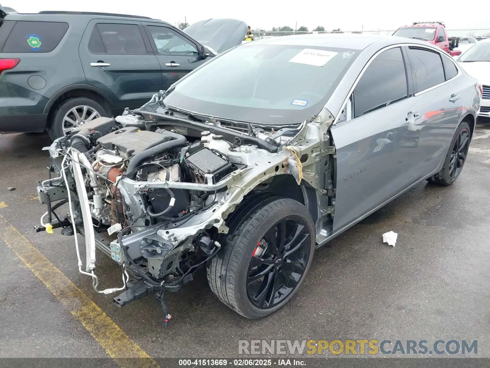 2 Photograph of a damaged car 1G1ZD5ST5RF218146 CHEVROLET MALIBU 2024