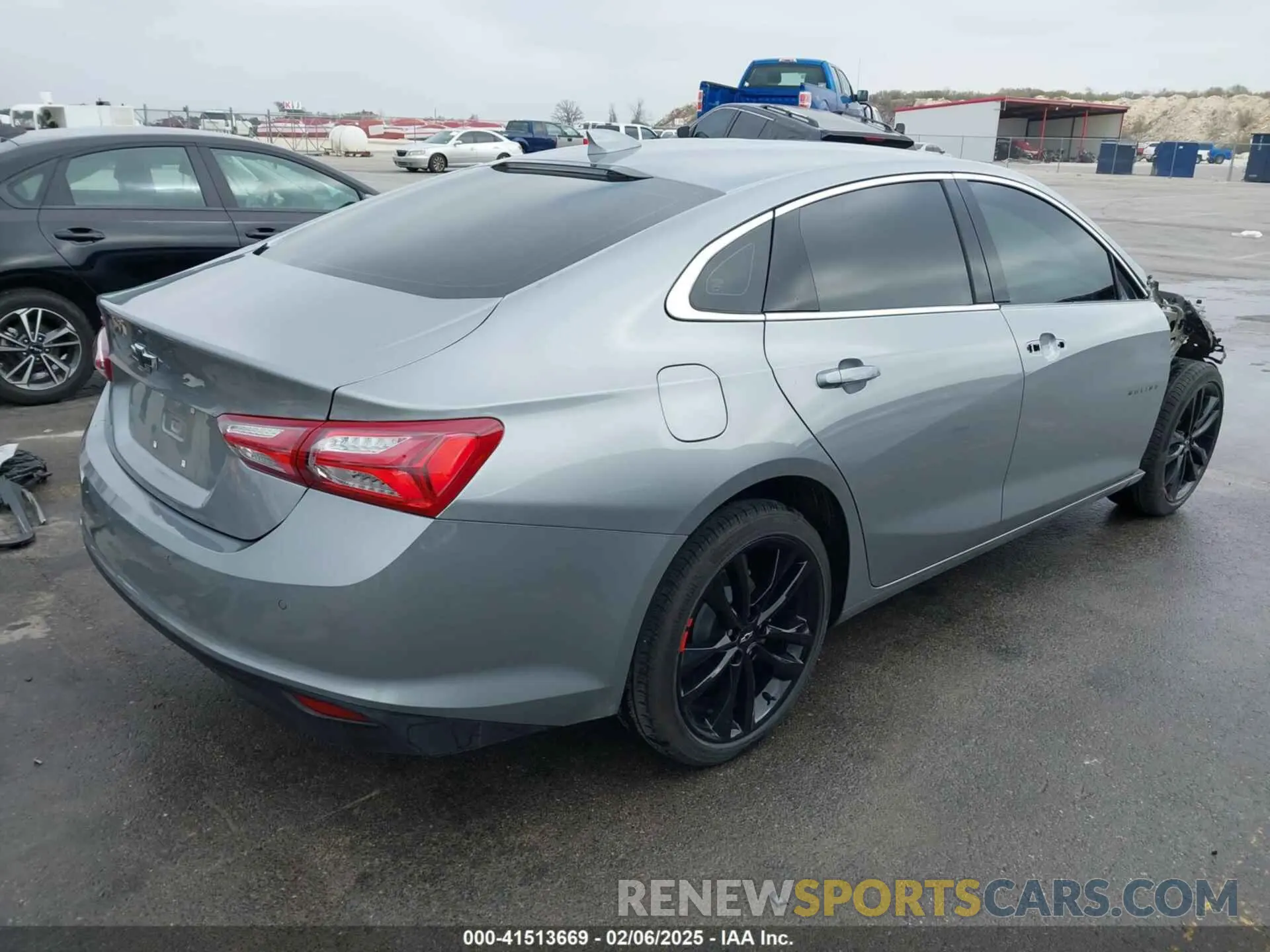 4 Photograph of a damaged car 1G1ZD5ST5RF218146 CHEVROLET MALIBU 2024