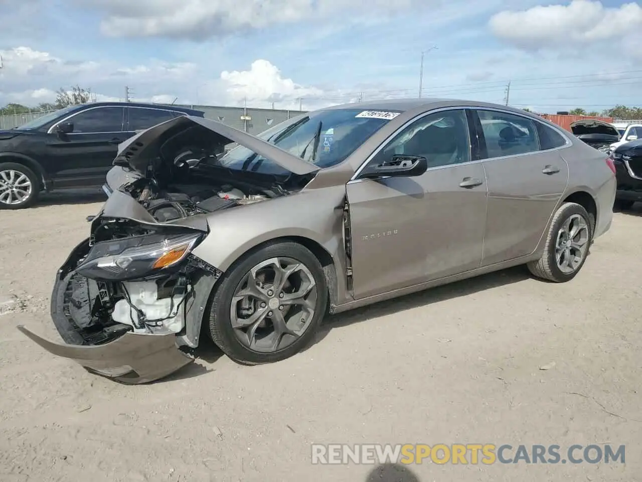 1 Photograph of a damaged car 1G1ZD5ST5RF226232 CHEVROLET MALIBU 2024