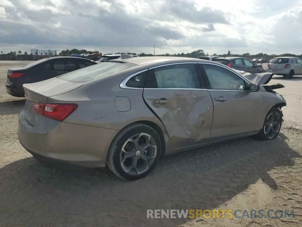 3 Photograph of a damaged car 1G1ZD5ST5RF226232 CHEVROLET MALIBU 2024