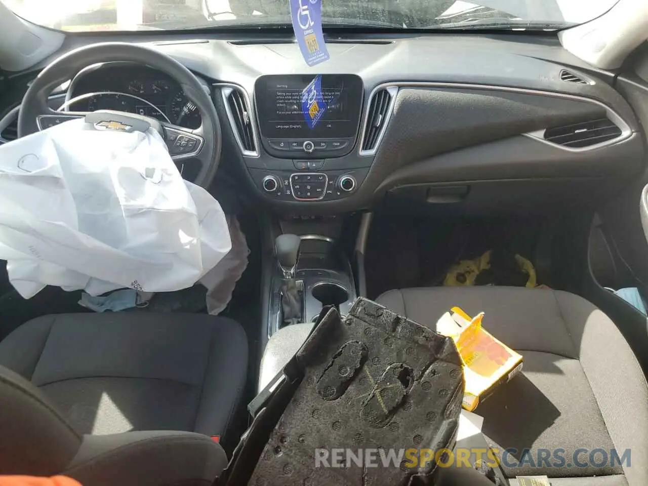 8 Photograph of a damaged car 1G1ZD5ST5RF226232 CHEVROLET MALIBU 2024