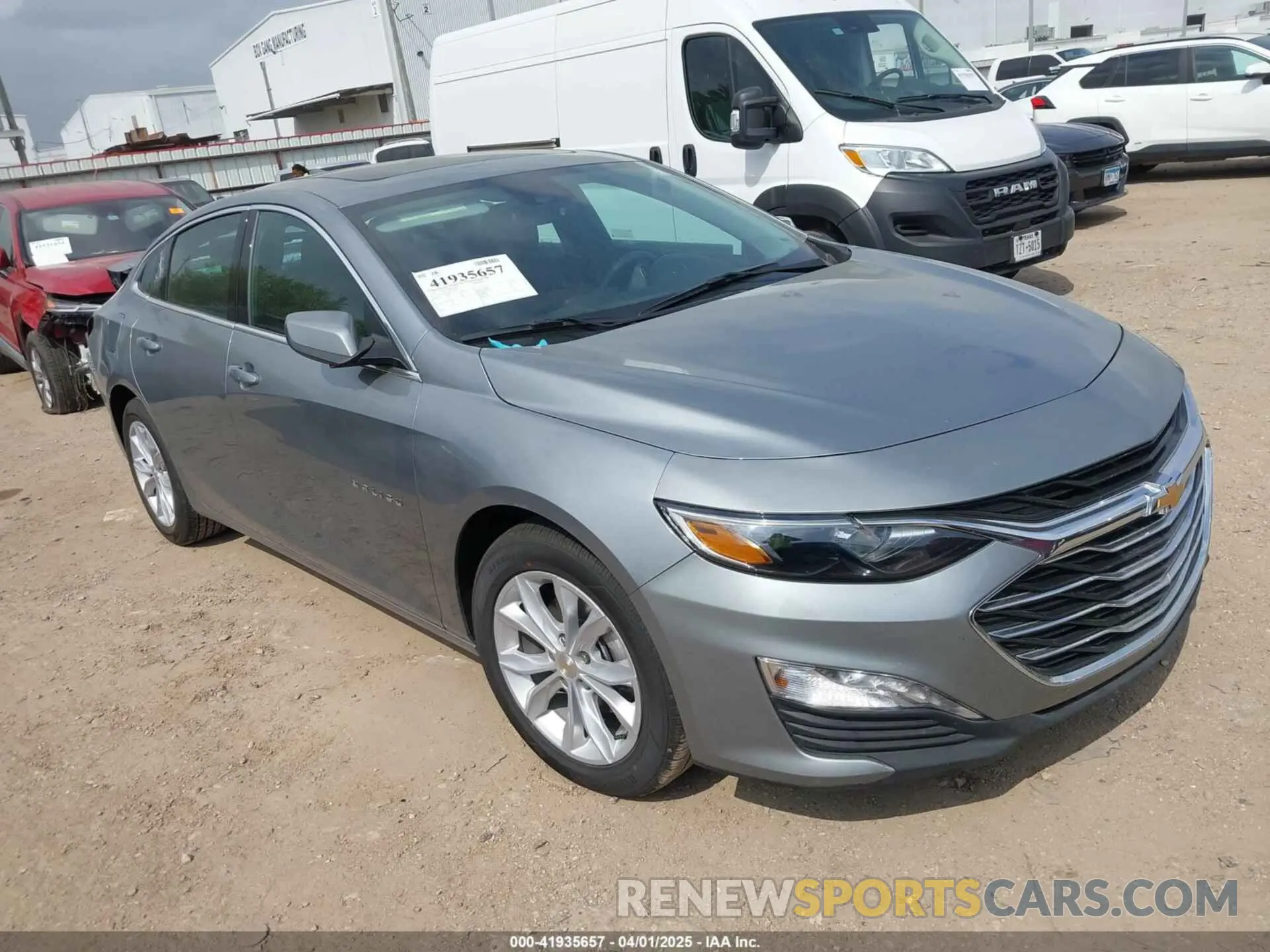 1 Photograph of a damaged car 1G1ZD5ST5RF227980 CHEVROLET MALIBU 2024