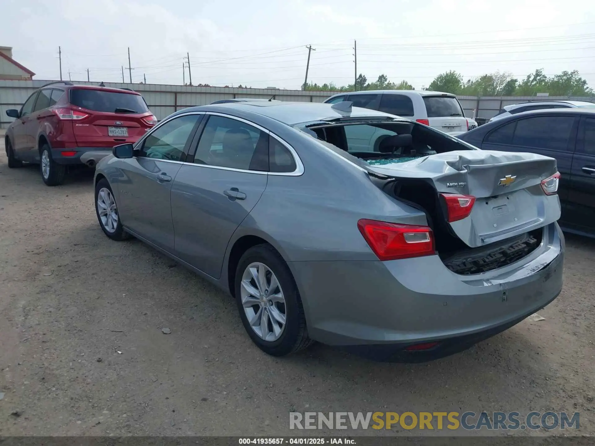3 Photograph of a damaged car 1G1ZD5ST5RF227980 CHEVROLET MALIBU 2024