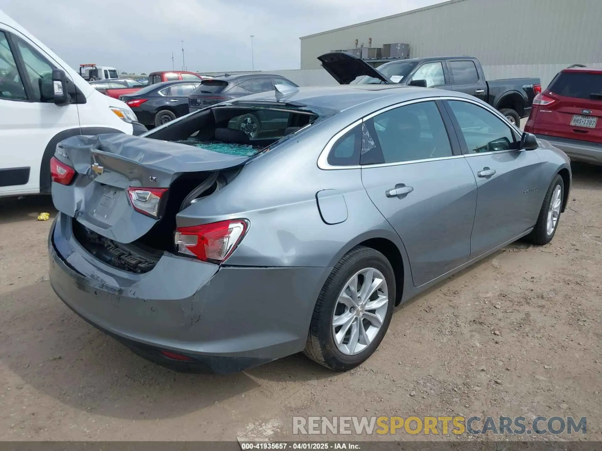 4 Photograph of a damaged car 1G1ZD5ST5RF227980 CHEVROLET MALIBU 2024