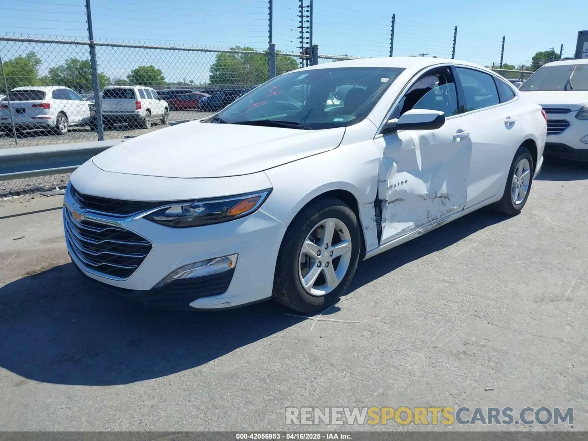2 Photograph of a damaged car 1G1ZD5ST6RF109324 CHEVROLET MALIBU 2024