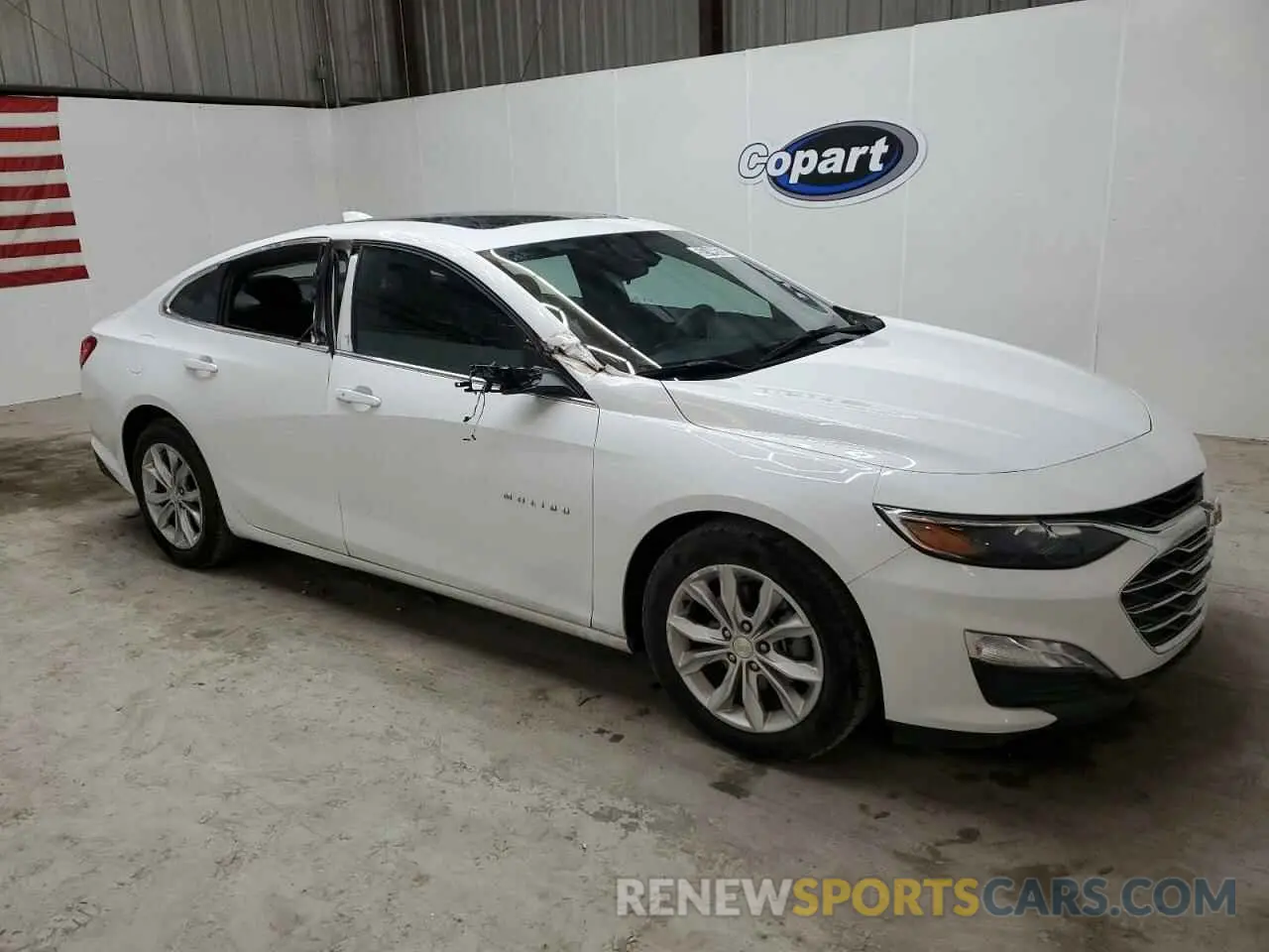 4 Photograph of a damaged car 1G1ZD5ST6RF109579 CHEVROLET MALIBU 2024