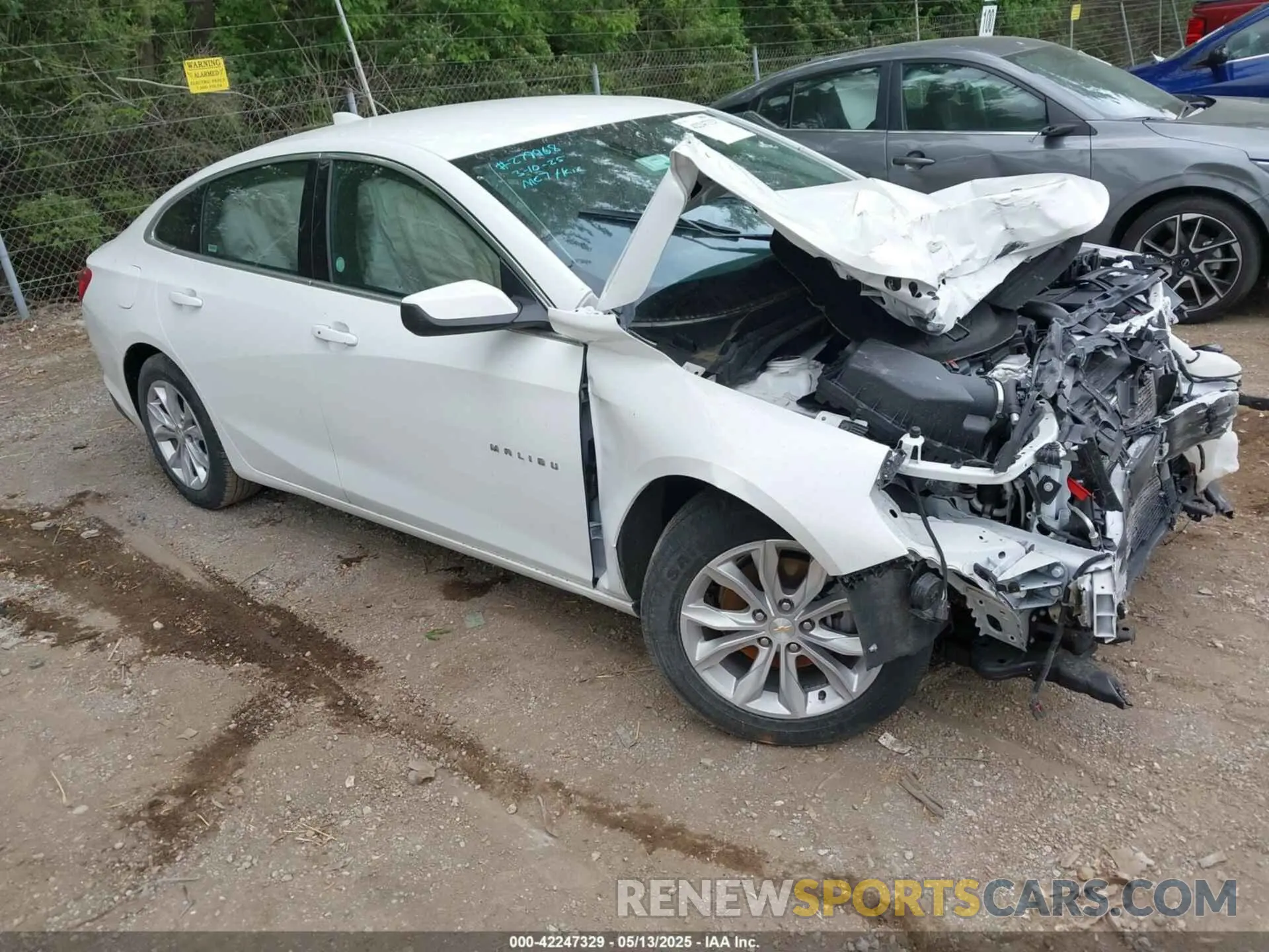1 Photograph of a damaged car 1G1ZD5ST6RF114846 CHEVROLET MALIBU 2024