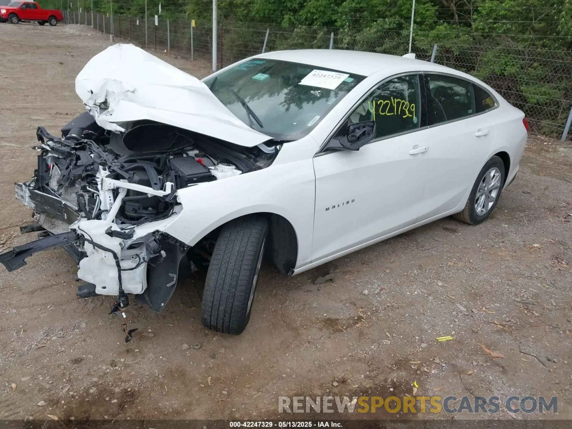 2 Photograph of a damaged car 1G1ZD5ST6RF114846 CHEVROLET MALIBU 2024